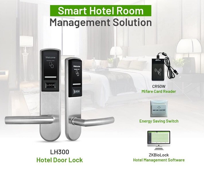 ZKTeco Hotel Door Lock Price in Bangladesh